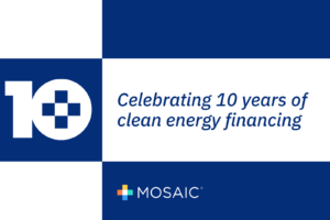 Celebrating 10 years graphic